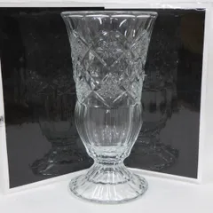 花瓶 花器 ボヘミアガラス フラワーベース 併売