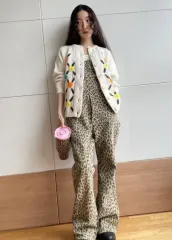 TLC ザラブコームズ ヒョウ柄 レオパード オーバーオール (新品)