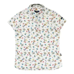 サイズ：LL CALLAWAY キャロウェイ × TOY STORY 半袖ポロシャツ 総柄 ホワイト系 [240101610842] ゴルフウェア レディース ストスト