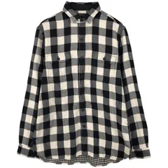 古着 ラルフローレン Ralph Lauren POLO RALPH LAUREN バッファローチェック 長袖 ライトネルチェックシャツ メンズM相当/eaa609546