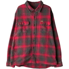 古着 オービス ORVIS オンブレチェック 長袖 ヘビーネルチェックシャツ メンズXL相当/eaa608107