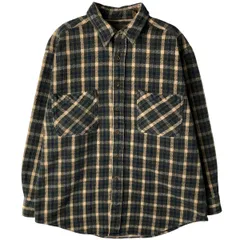 古着 90~00年代 セントジョンズベイ ST. JHON'S BAY 長袖 ヘビーネルチェックシャツ メンズL相当 ヴィンテージ/eaa608129
