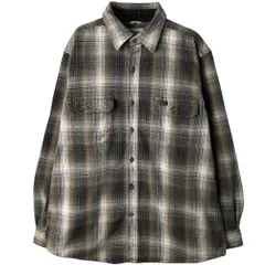 古着 カーハート Carhartt オンブレチェック 長袖 フランネルチェックシャツ メンズL相当/eaa609662