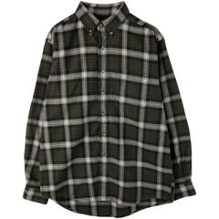 古着 90~00年代 エルエルビーン L.L.Bean 長袖 ボタンダウン ライト