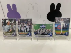 2025 ドジャーズ 優勝 記念 カード セット + 大谷 9出塁 販売します