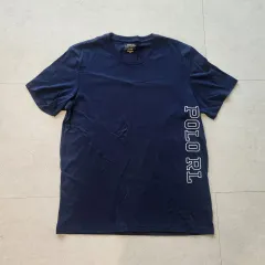 POLO RALPH LAUREN ポロラルフローレン 紺色 半袖Tシャツ (サイズ M)