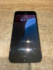 【中古正常品】iPhoneSE第2世代　128GB　ブラック　SIMフリー　MXD02J/A　M005