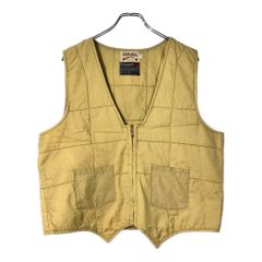 80-90s】Cabela's カベラス キルティングダウンベスト ネイビー紺