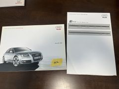 〇５５２〇送料サービス❕【非売品】Audi S8 アウディ 純正カタログ 価格表・オプションリスト付 ディーラー配布用