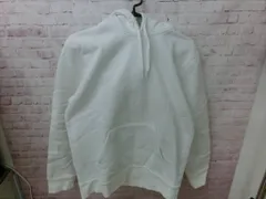 【TAKA63-45】◇Carhartt カーハート パーカー Sサイズ メンズ ホワイト フードロゴ プルオーバー