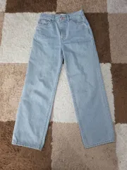 GANNI 様 クロップド デニム コア ライトブルー 25W/32L