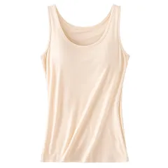 ブラトップ キャミソール タンクトップ カップ付き インナー 肌着 ブラキャミ 一体型カップ 大きいサイズ ストレッチ さらさら 快適 人気 ランキング1位 rr4