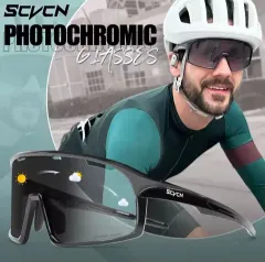 速達 変色偏光サングラス 自転車サングラス