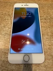 【中古正常品】iPhone7　32GB　ローズゴールド　SIMフリー　MNCJ2J/A　M006