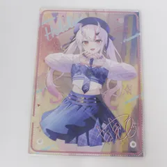 【★加古川物流】中古 百鬼あやめ アクリルスタンドパネル プレッピー風衣装 ホロライブ 【スタンドパーツ欠品】【718】