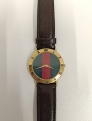GUCCI】未使用／ローマンベゼルゴールド／シェリーライン／3000 - メルカリ