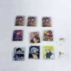 【★加古川物流】【中古品】あんさんぶるスターズ アクリルキーホルダー  セット あんスタ 青葉つむぎ 明星スバル 遊木真 天満光 日々樹渉 氷鷹北斗 【キーチェーン2本のみ】【710】