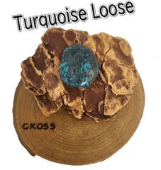 ru-302 ターコイズルース神秘的な模様のチベタリアンターコイズアクセサリー/材料/