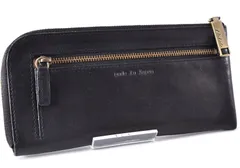 Dakota ダコタ Long Wallet 長財布 L字ファスナー Leather 本革 レザー Black ブラック made in Japan 日本製のサムネイル