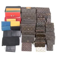 まとめ 55点 セット ルイヴィトン モノグラム ダミエ エピ レザー 長財布 二つ折り ウォレット キーケース RRR DJ26-2【中古】