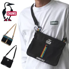 CHUMS チャムス スプリングデールサコシュ CH60-4103 サコッシュ ショルダーバッグ 1L ポーチ 軽量 リップストップ アウトドア メンズ レディース