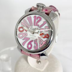 GaGa MILANO マヌアーレ40 稼働品 電池交換済 - メルカリ