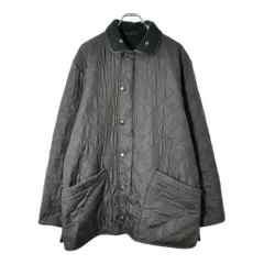 Barbour バブアー Polar Quilts ポーラーキルト キルティングジャケット ネイビー(メンズ M)中古 古着 X2634