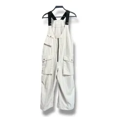 SLOBE citron スローブシトロン フィッシングサロペット 定価16500円 ネップ素材 つなぎ オーバーオール レディース ベージュ 春 ゴーゴー古着マルイ北千住店 34 No.K 1279のサムネイル