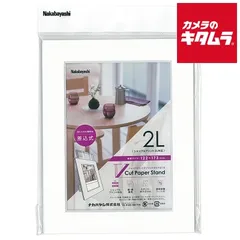 【新品】ナカバヤシ VPS-2L-W Vカットペーパースタンド 差込式 2L ホワイト