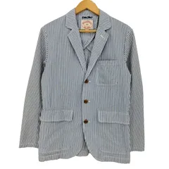 ブルックスブラザーズ BROOKS BROTHERS ストライプ 3B テーラードジャケット メンズ import：XS 