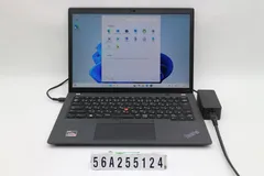 Lenovo ThinkPad X13 Gen2 Ryzen 5 Pro 5650U 2.3GHz/8GB/256GB(SSD)/13.3W/WUXGA(1920x1200)/Win11 【56A255124】