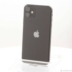 ソフマップ 〔中古品〕 iPhone11 128GB ブラック MWM02J／A SIMフリー【198】