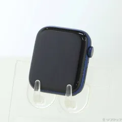 ソフマップ 〔中古品〕 Apple Watch Series 6 GPS 44mm ブルーアルミニウムケース バンド無し【377】
