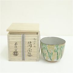 淡海ぜぜ 陽炎園 色絵青楓茶碗 - メルカリ