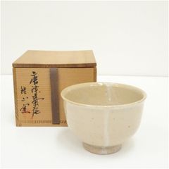 徐 陶斎 季朝茶陶 茶碗 鳥嶺窯 徐陶斎 茶道具 抹茶茶碗 共箱 徐 仙吉