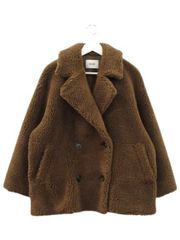 セオリー Theory DAWSON FAUX DUFFLE COAT ボアダッフルコート