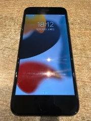 【中古正常品】iPhone7　32GB　ブラック　SIMフリー　MNCE2J/A　M011