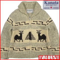 希少フード付き◇Kanata◇カナダ製カウチンセーターXXL位 SJ1503 