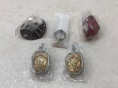 未開封★ハリーポッター マジカルアイテムセレクション 賢者の石/組分け帽子/スリザリンのロケット/マールヴォロ・ゴーントの指輪 4種類5点セット【P4502-008】110