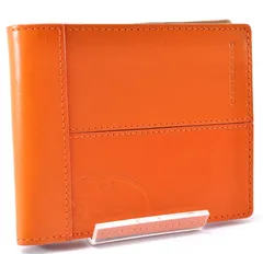 未使用 CASTELBAJAC カステルバジャック Bi-fold Wallet 二つ折り財布 orange オレンジ Men's メンズのサムネイル