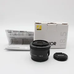 ■極上品■ Nikon 単焦点レンズ 1 NIKKOR 18.5mm f/1.8 ブラック ニコンCXフォーマット専用 No.C01839