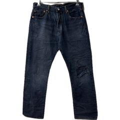 リーバイス Levi's 501 W34 L32 濃厚 ストレートデニム - メルカリ