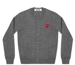 新品)正規品 COMME des GARCONS PLAY ブラック カーディガン XS 新品