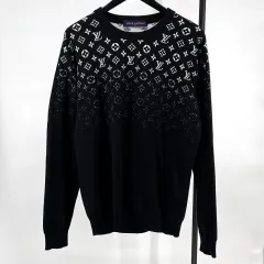 Lサイズ ルイヴィトン グラデーション モノグラム ニット ブラック