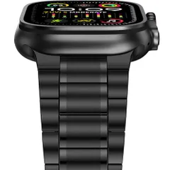 Anlinser 互換性ありアップルウォッチバンド 49mm 46mm 45mm 44mm 42mm, メンズとレディース5チェーンメタルApple WatchバンドiWatch Ultra 3/2/1シリーズ11 10 9 8 7 6 5 4 3 2 1 s