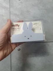 ミッフィー フェイス ブッククリップ 多用途 クリップ グレー