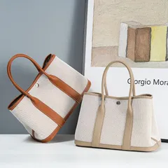 バッグ 斜めがけバッグ トートバッグ 通勤用 高品質 大容量 本革 キャンバス ガーデンバッグ SP26127-35