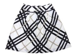 □バーバリーブルーレーベル チェック柄 フレアスカート サイズ36