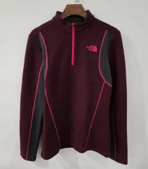 THE NORTH FACE ザ・ノース・フェイス レディース ハーフジップ 起毛 Tシャツ 90(L)