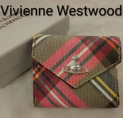 AQQ20 ヴィヴィアンウエストウッド 極美品 オーブ コンパクトウォレット 3つ折り財布 箱付き